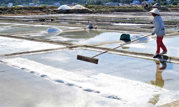 Màng HDPE có lợi ích gì khi được lót ruộng muối?
