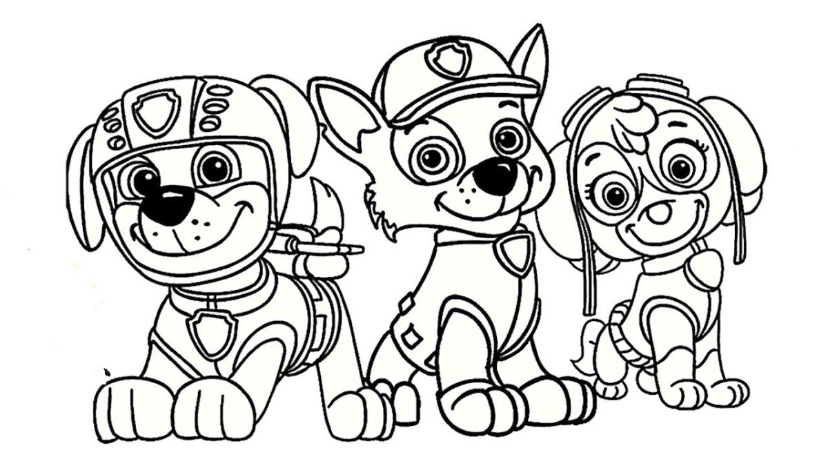Tô màu đội chó cứu hộ | tô màu chó cứu hộ | chó cứu hộ | chú chó cứu hộ |  coloring paw patrol skye - YouTube