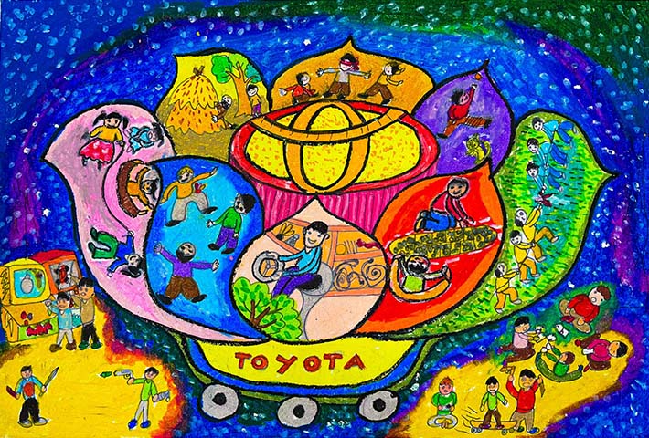 Toyota công bố kết quả cuộc thi vẽ tranh dành cho trẻ em tại Việt Nam