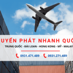 Gửi hàng đi Đài Loan bằng máy bay nhanh gọn