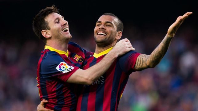 Dani Alves: "Messi and me connected immediately" - AS USA