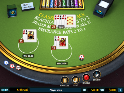 Trò chơi Blackjack với lợi thế người chơi 0,75% được thảo luận trong Blackjack/Cờ bạc tại Wizard of Vegas