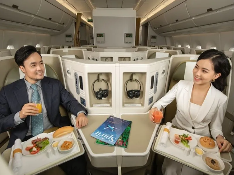 Quyền lợi khi đặt vé máy bay hạng C