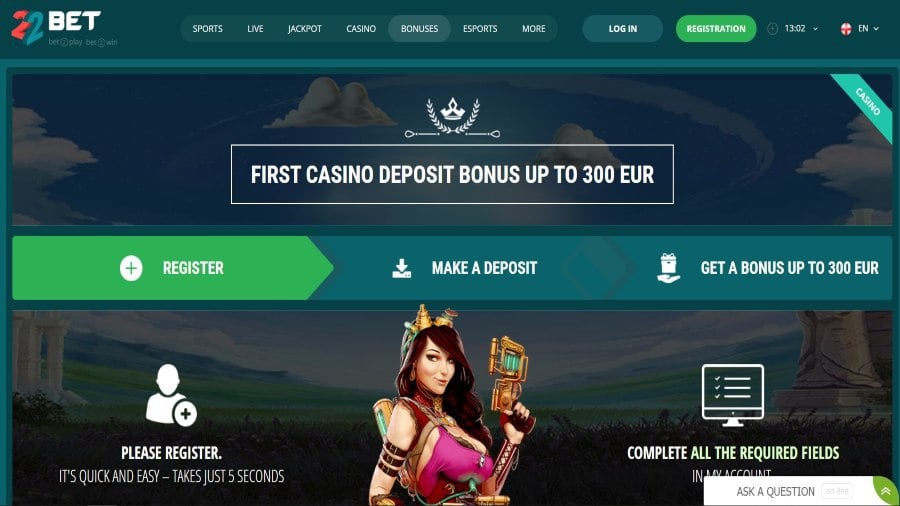 22Bet Casino Review 2025 - Bonuses, Games, & More!