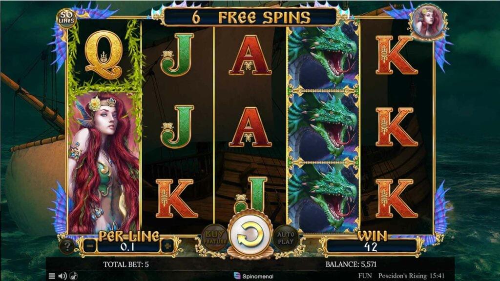 Poseidon's Rising Online Slot