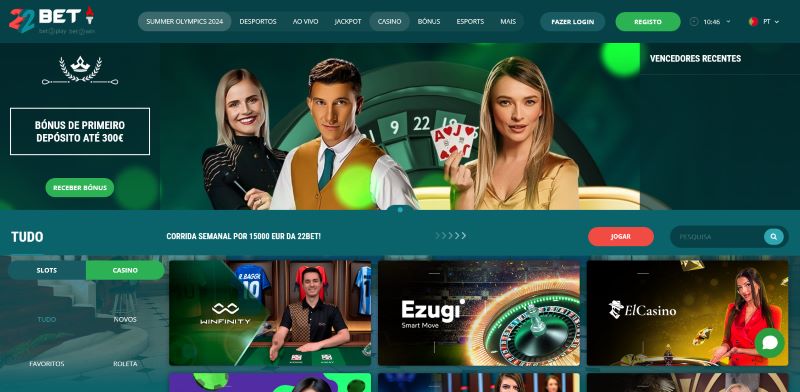 22Bet Portugal Review: O melhor casino online de 2024?