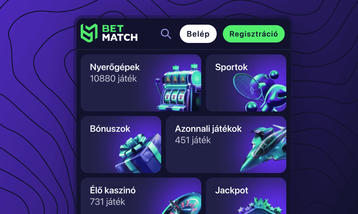 Betmatch Casino » 200,000 Ft Bónusz + 100 Ingyen Pörgetés