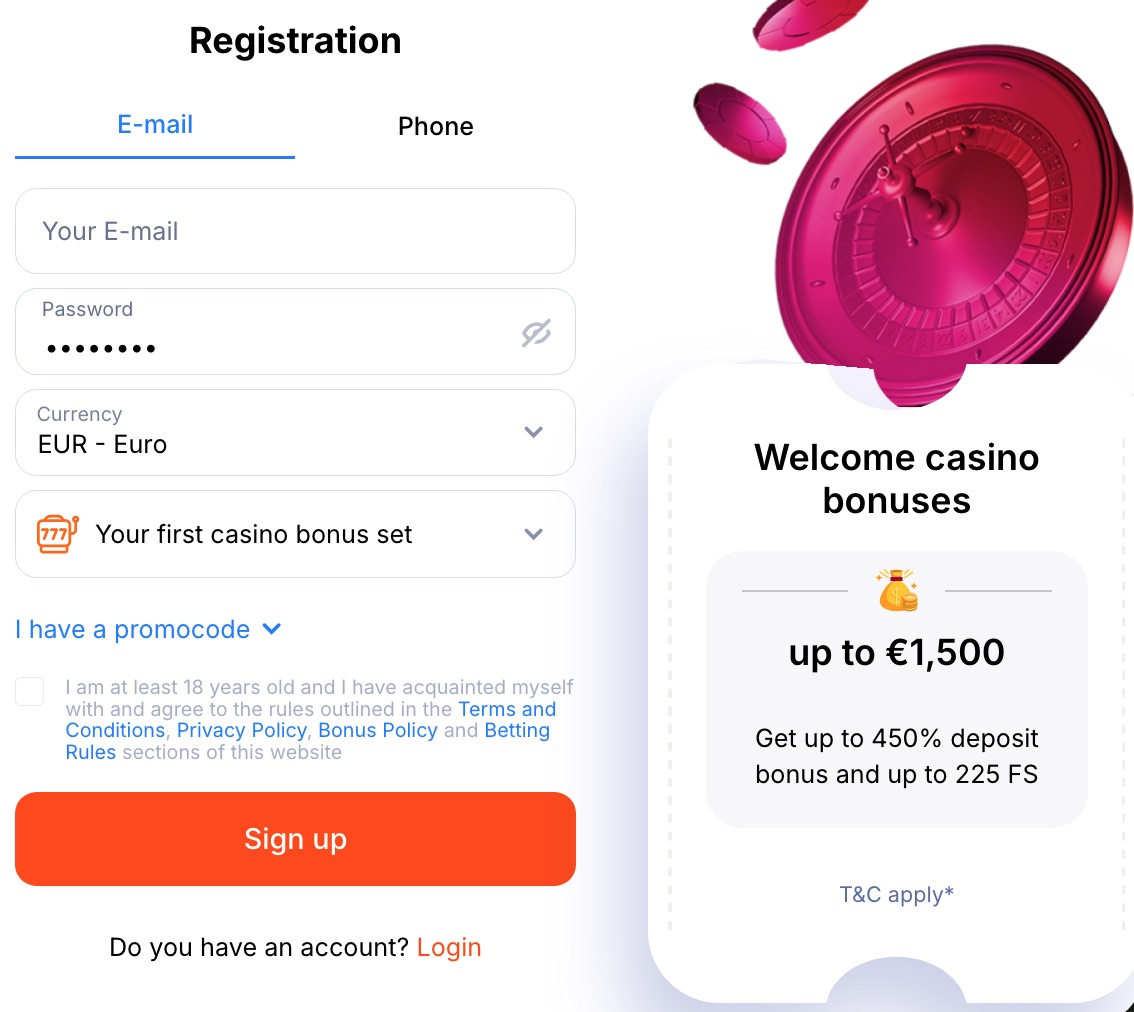 Oficjalna strona Vulkanspiele | Bonus €1,500 + 225 darmowych spinów