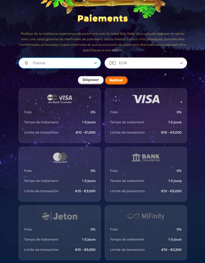 Wazamba Casino Avis - Jeux, Bonus, Free Spins