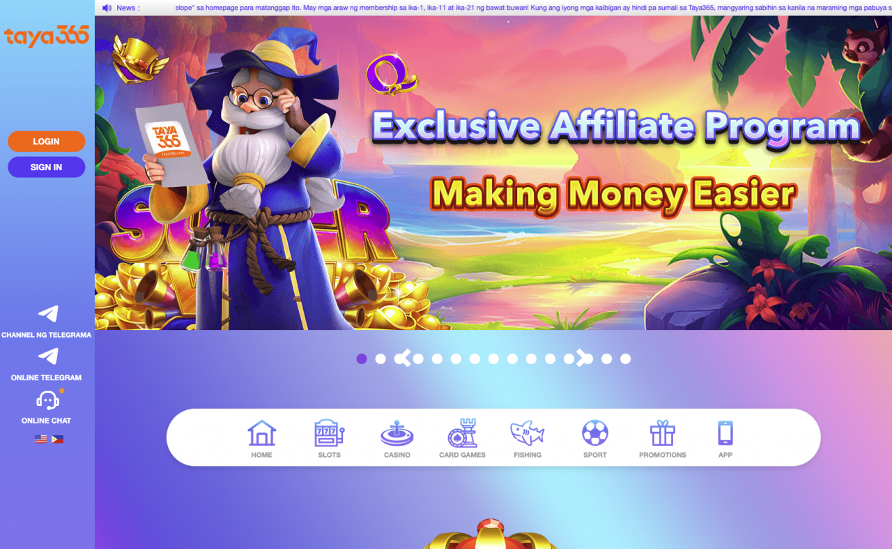 Taya365 Casino Login Guide: Steps on How to create an account