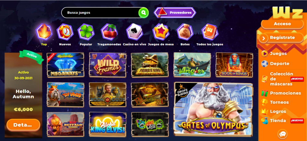 Wazamba Giros Gratis » Obtén 200 FS para jugar a las slots