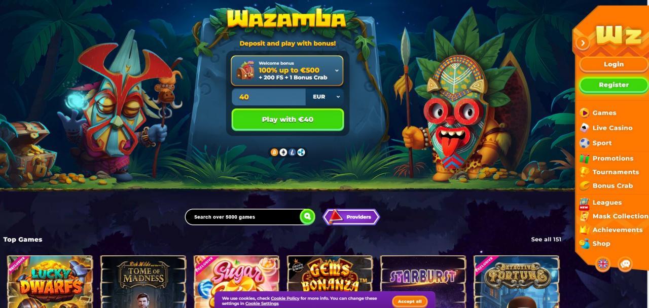Wazamba Review ️ Expert Tips for New Players ️