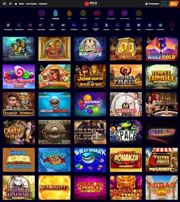 Wild Tokyo Casino Review 150 free spins and 100% free bonus