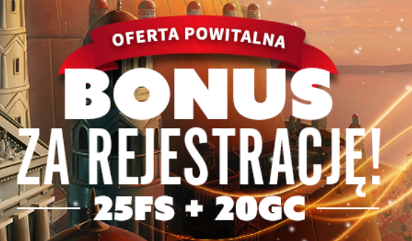 Total Casino Bonus bez Depozytu - 25 FS na Age of the Gods