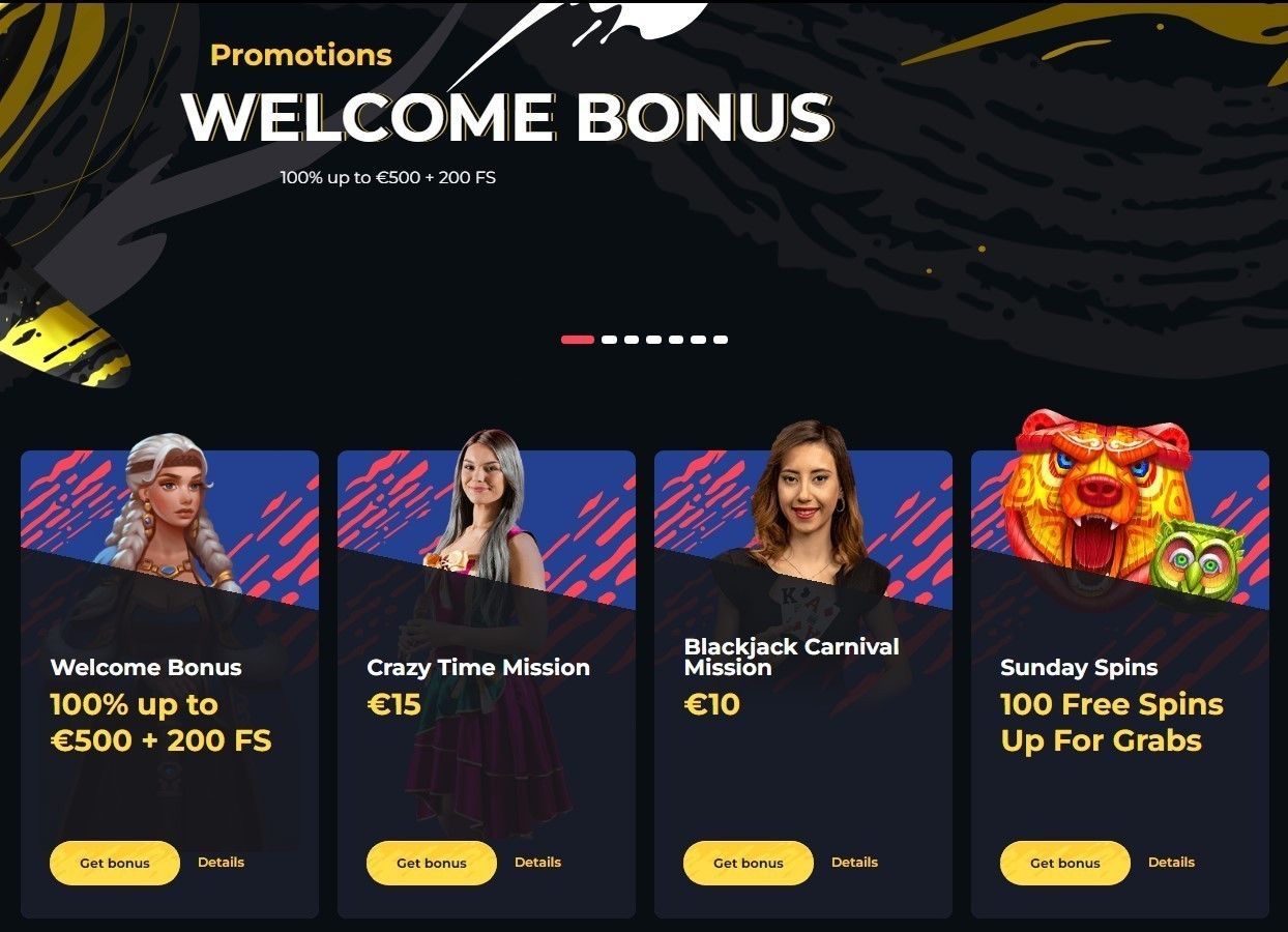Boomerang Online Casino offers the best games and fast payouts