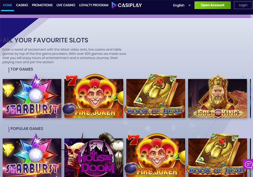 online casino deposit 5 minimum