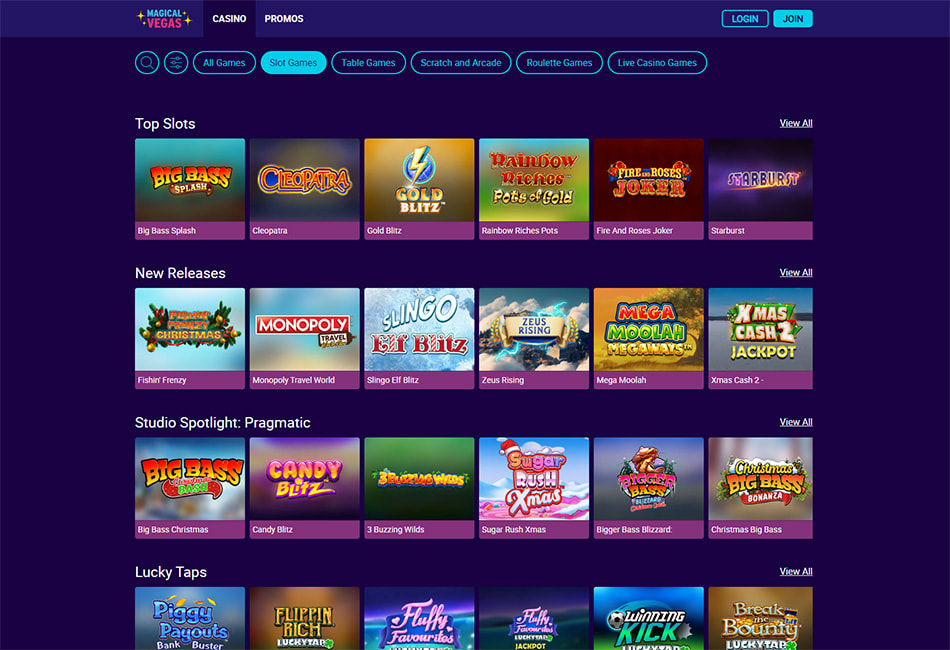 online casino games on net