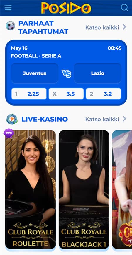 Posido Casino | Lue 3 Asiaa Ennen 100% Bonusta 500 € Asti