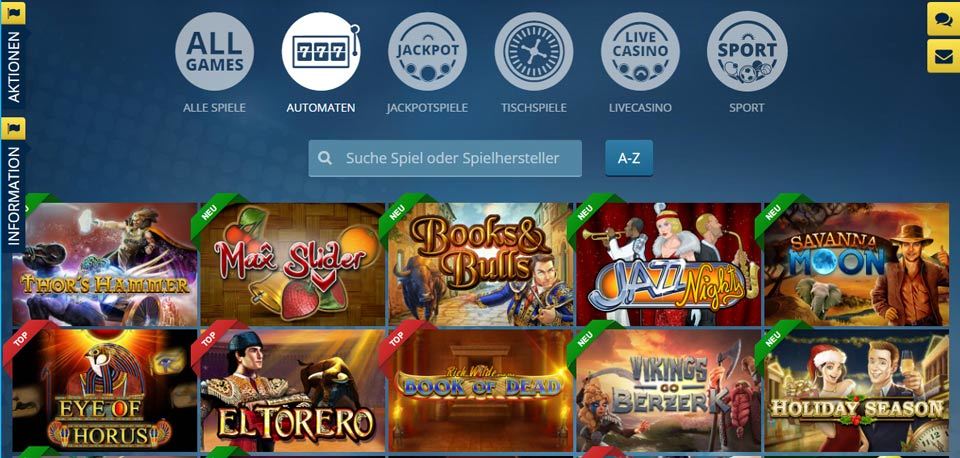 casino games online review